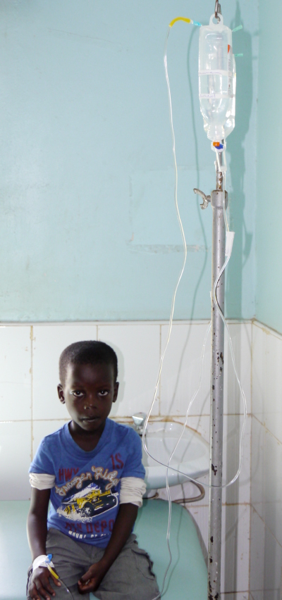 Child in the clinic